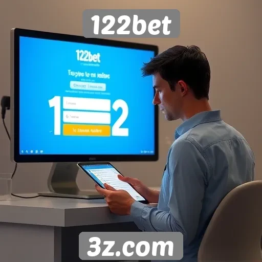 Facilidade no processo de cadastro no 122bet